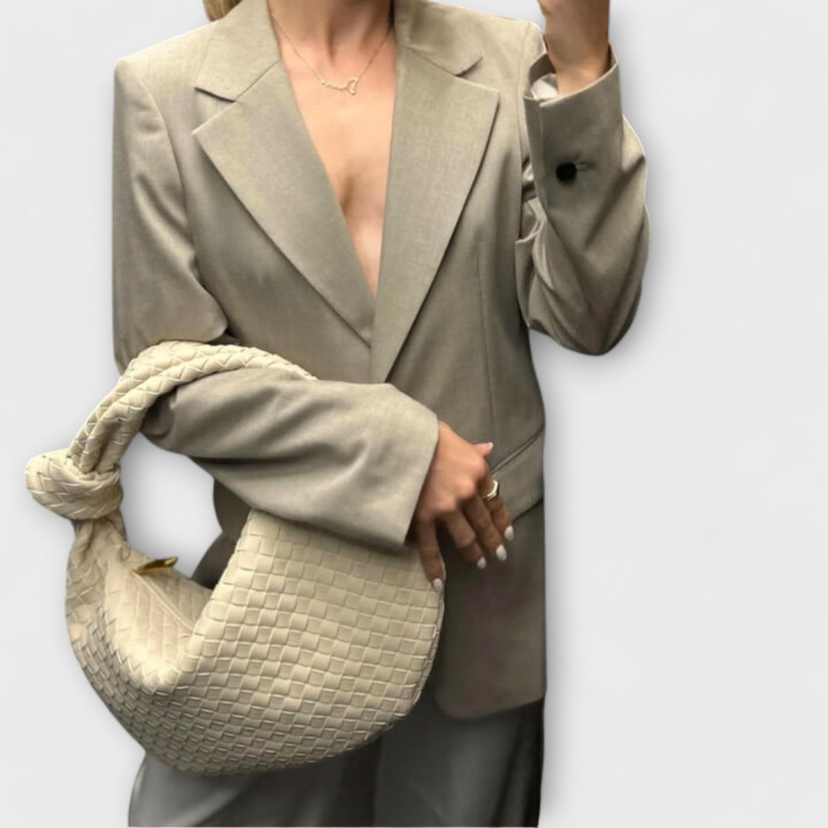Emi - Large woven bag for women