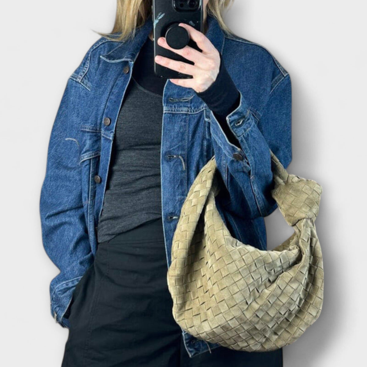 Emi - Large woven bag for women