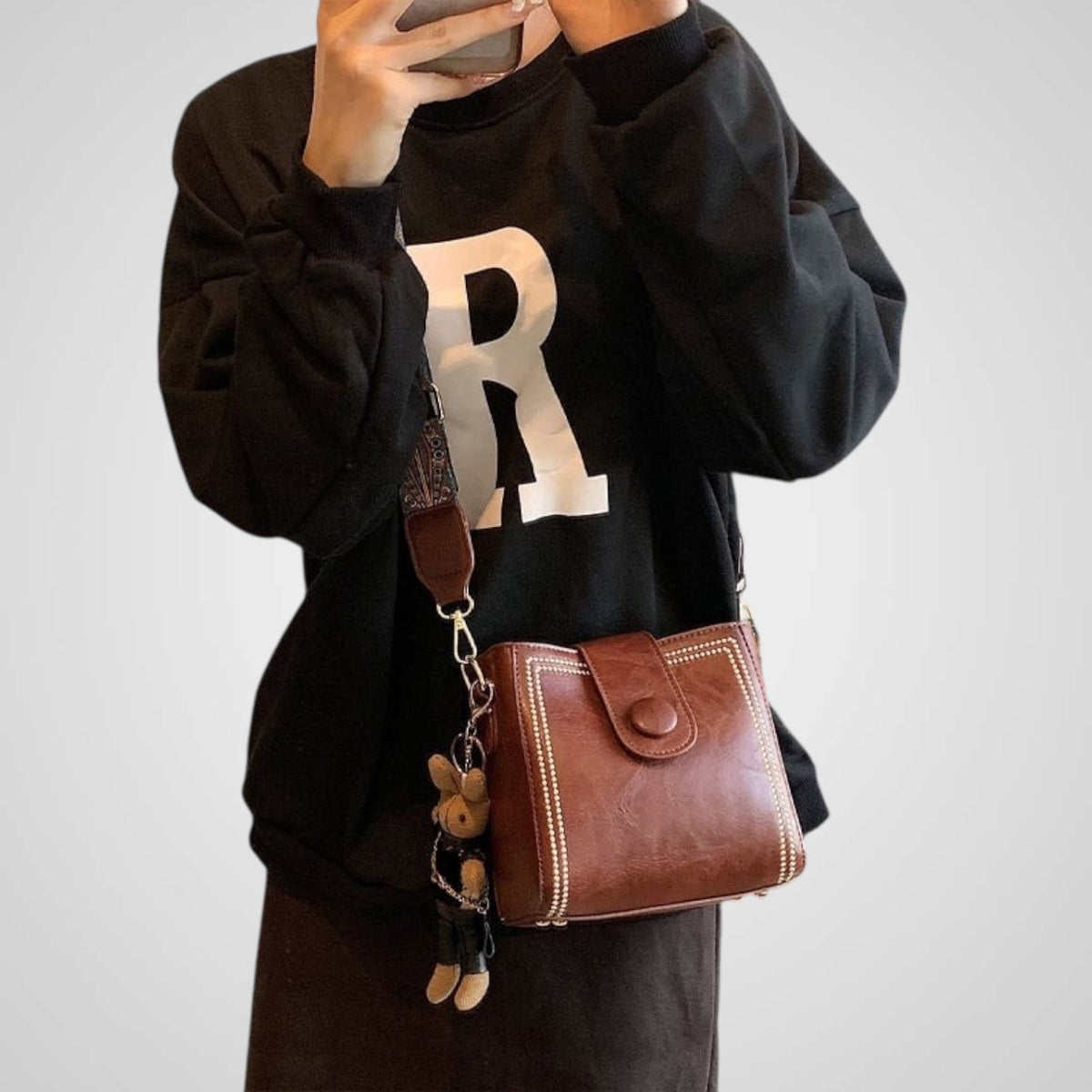 Urine | Retro Bag with Adjustable Wide Shoulder Strap