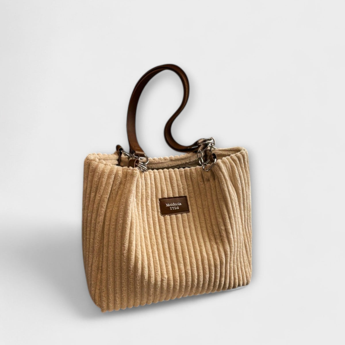 Xella - Soft Corduroy Shoulder Bag
